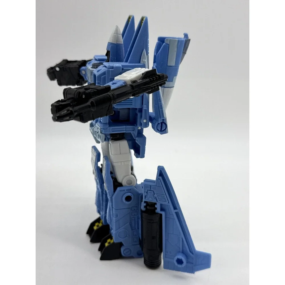 Unbranded Transformers Blue Jet Transforming Robot Action Figure 5.5